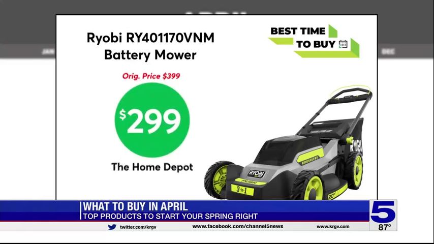 Consumer Reports: What to buy in April