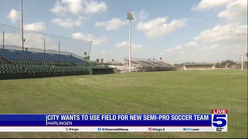 City of Harlingen redesigning historic baseball park for new soccer team