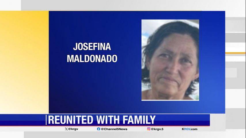 Police: Missing McAllen woman found, reunited with family