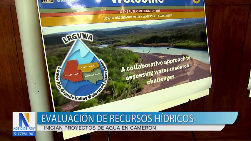 Condado Cameron inicia evaluación de recursos hídricos para proyectos de agua