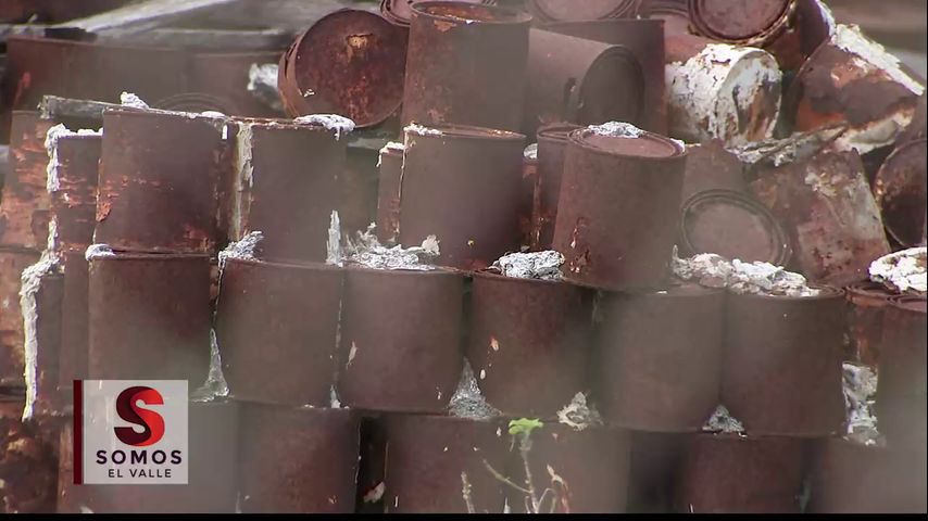 Mejoras en sitio contaminado con desechos tóxicos