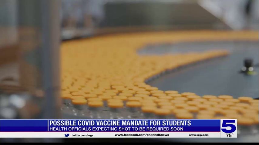 Hidalgo County health authority discusses possibility of COVID vaccine mandate in public schools