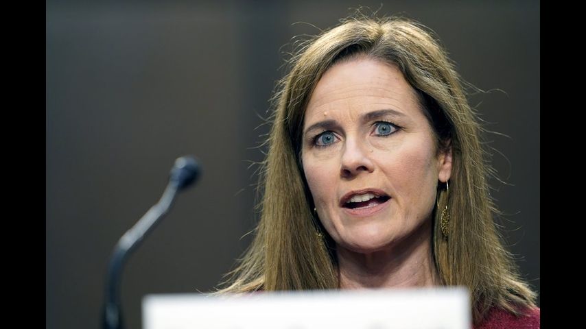 Barrett refuses to commit to recusal in election cases