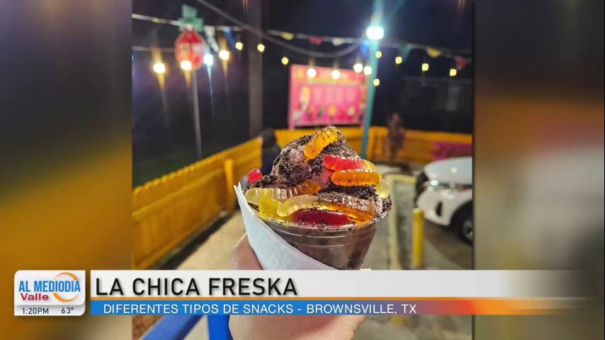 La Entrevista: 'La Chica Freska' ofrece diferentes tipos de snacks en Brownsville