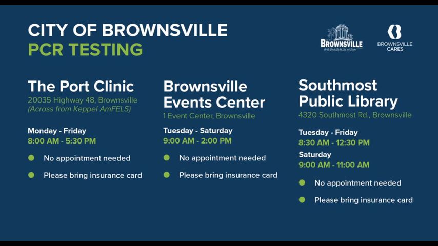 List Covid 19 Testing Sites In The Rio Grande Valley Week Of Jan 16