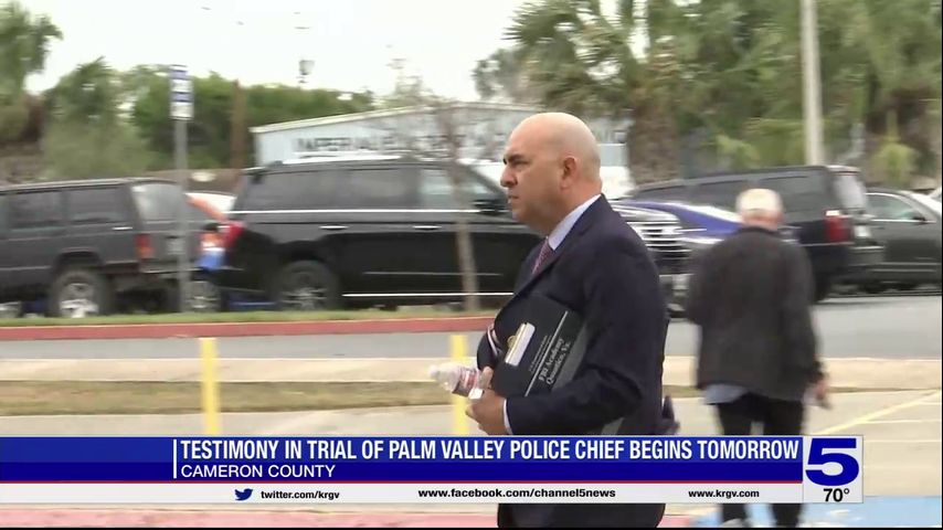 Trial of Palm Valley police chief accused of tampering with government records continues