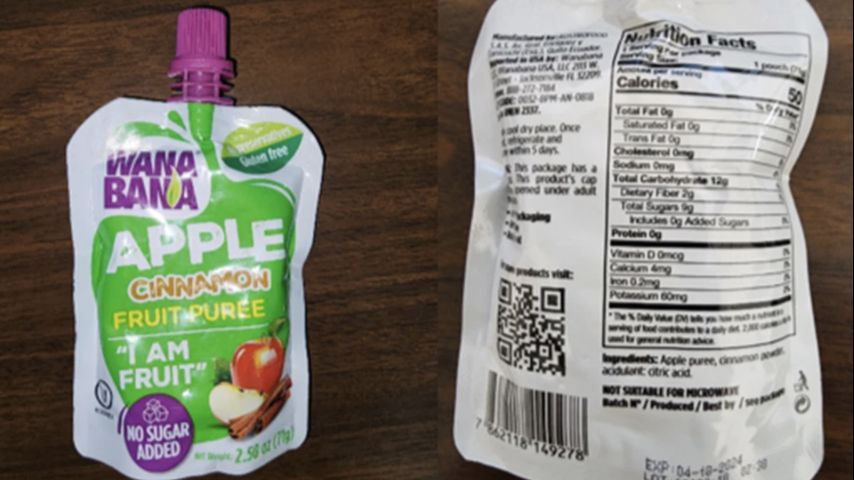 More fruit pouches for kids are being recalled because of illnesses that are linked to lead - Vimarsana News