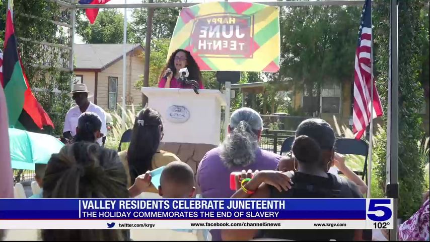 Rio Grande Valley residents celebrate Juneteenth