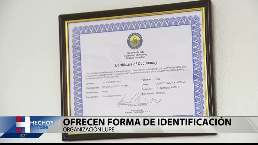 LUPE ofrece forma de identificación