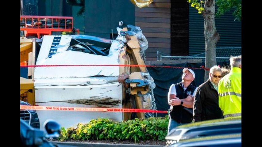 'Terrifying': Crane falls on busy Seattle street, killing 4