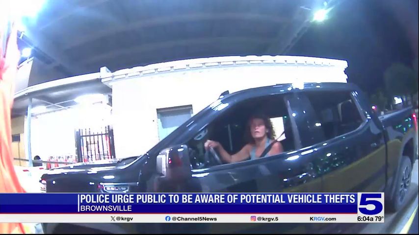 Brownsville police urging residents to be aware of potential vehicle thefts