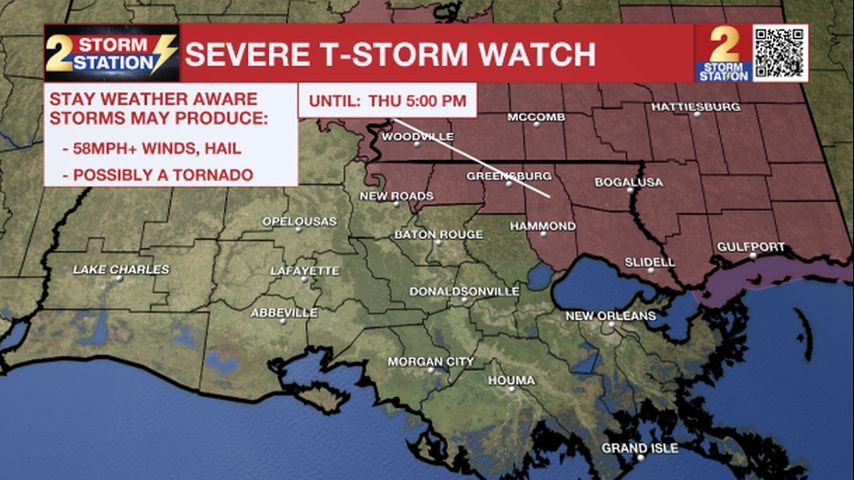 SEVERE T-STORM WATCH until 5pm for some, heat continues for all - Vimarsana News