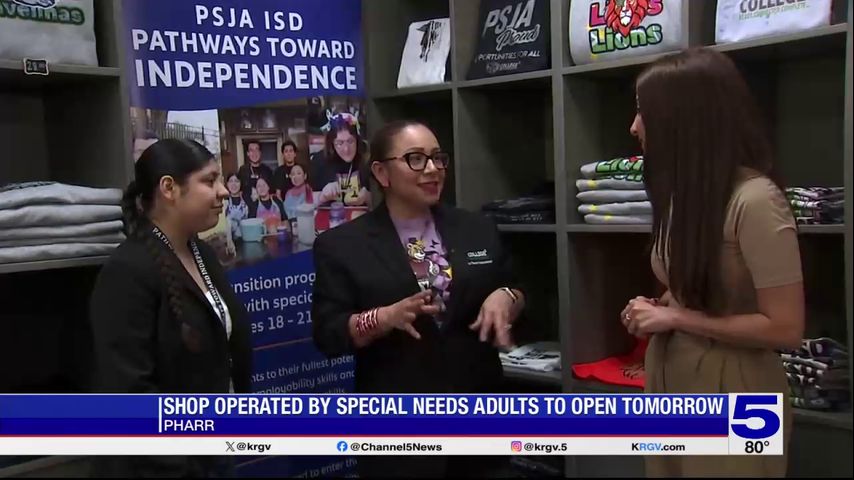 Store operated by PSJA ISD students with special needs opening in Pharr