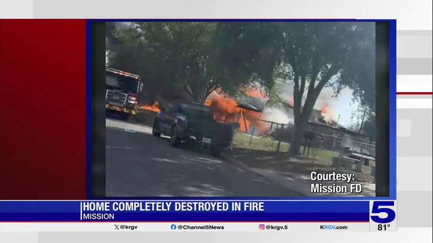 2 firefighters injured, home a total loss following fire in Mission