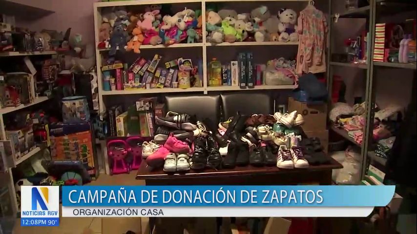 CASA lanza campaña para recolectar zapatos y útiles escolares para niños del condado Hidalgo