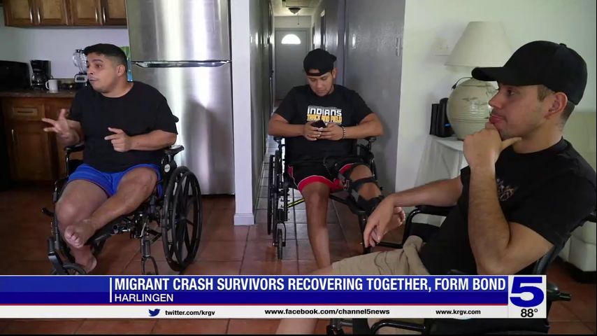 Survivors of deadly crash outside Brownsville migrant shelter recovering together