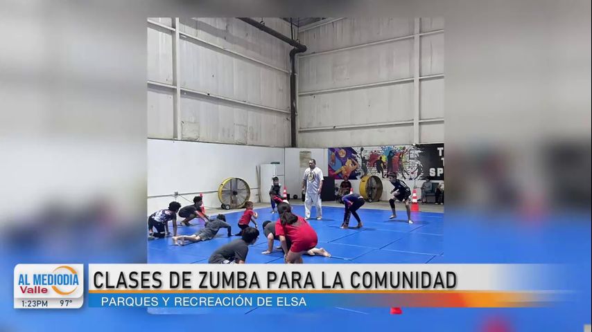 Parques y Recreación de Elsa ofrece clases de zumba para la ciudad