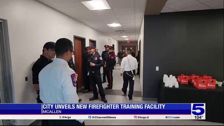 McAllen unveils new $4 million firefighter training facility