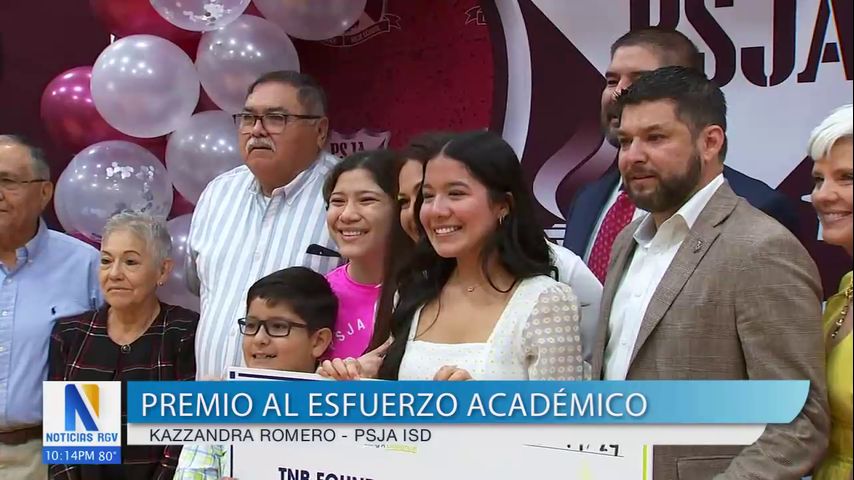 Premiación por el esfuerzo académico en PSJA ISD