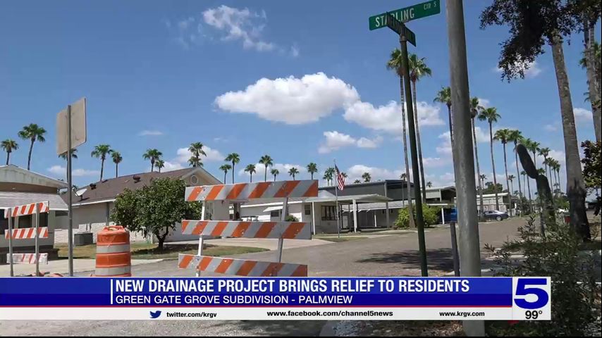 New drainage project to provide flood relief to residents of subdivision in Palmview