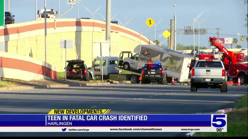 Woman killed in Harlingen crash identified