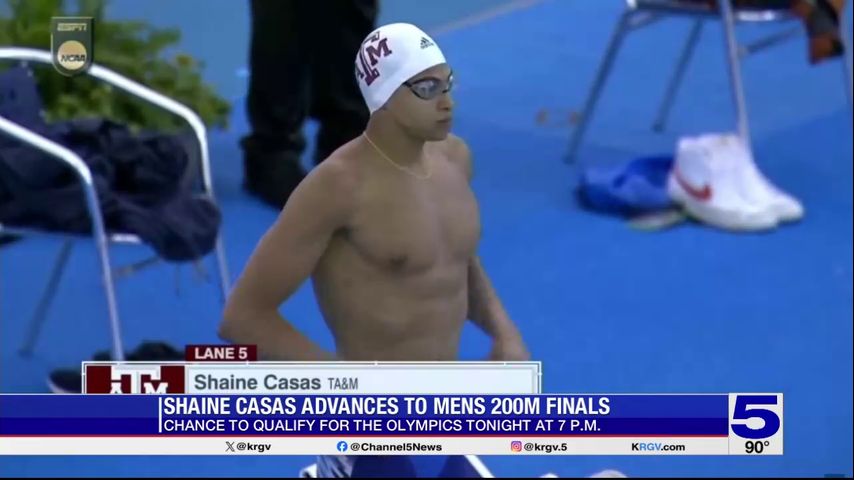 McAllen native Shaine Casas heading to the 2024 Olympics