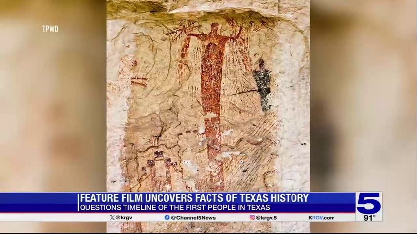 Feature film questions timeline of first people in Texas