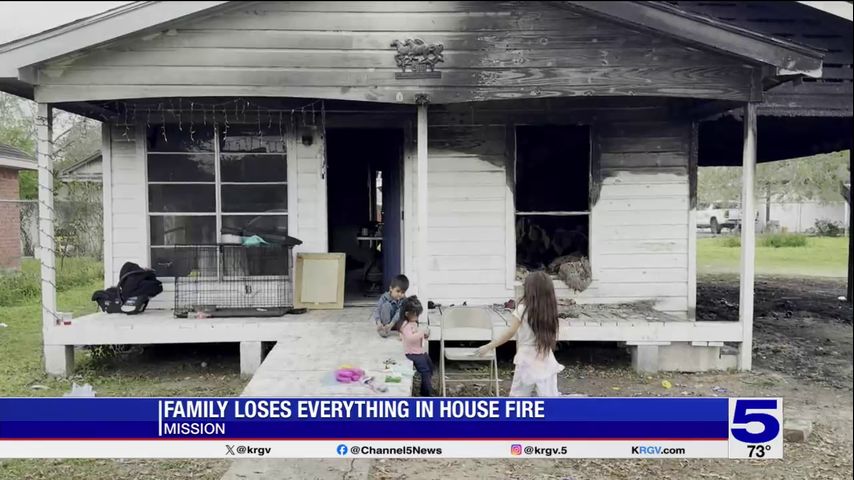 Alton family of 10 loses everything in house fire days before Christmas