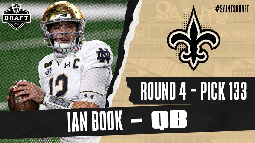 Who is Ian Book? Saints turn to fourth starting QB in 2021 for