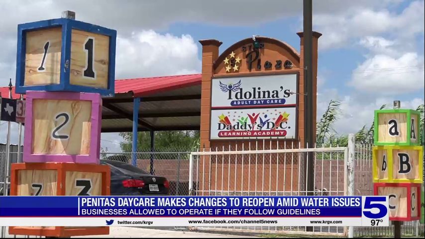 Peñitas daycare reopens amid boil water notice that shut down several businesses