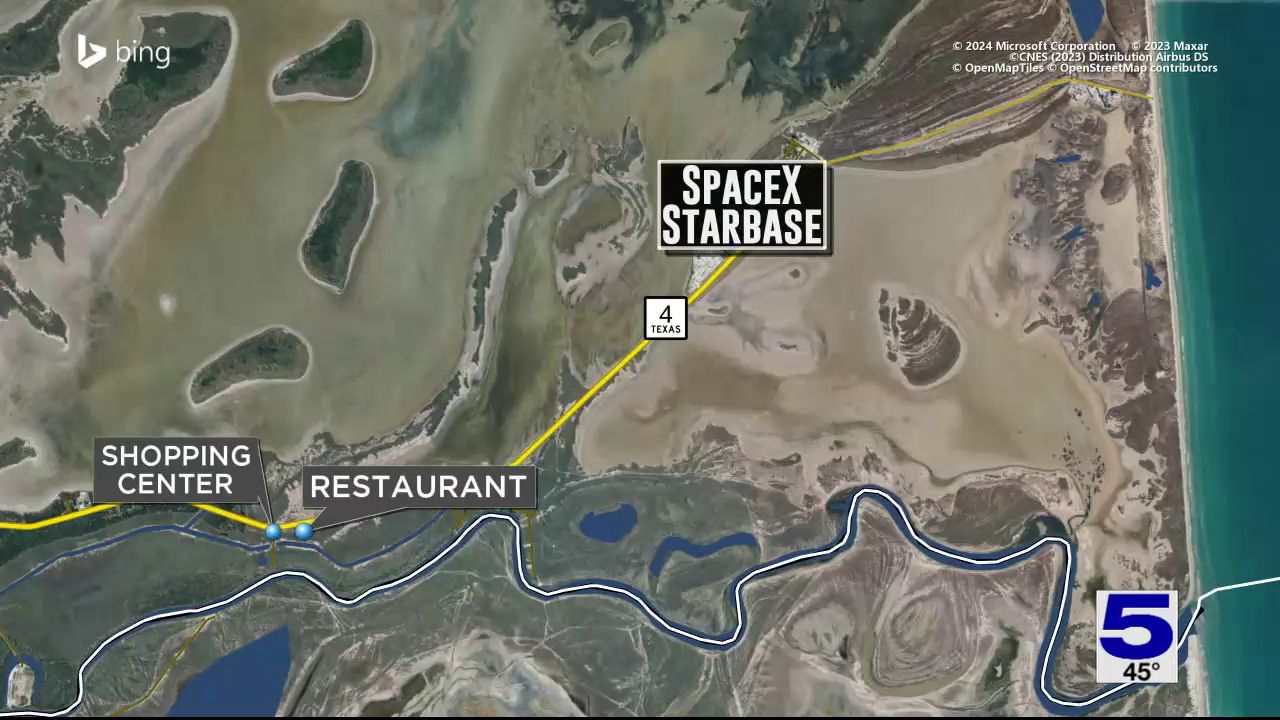 SpaceX planning shopping center near Boca Chica launch site