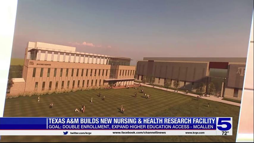 Texas A&M building nursing and health research facility in McAllen