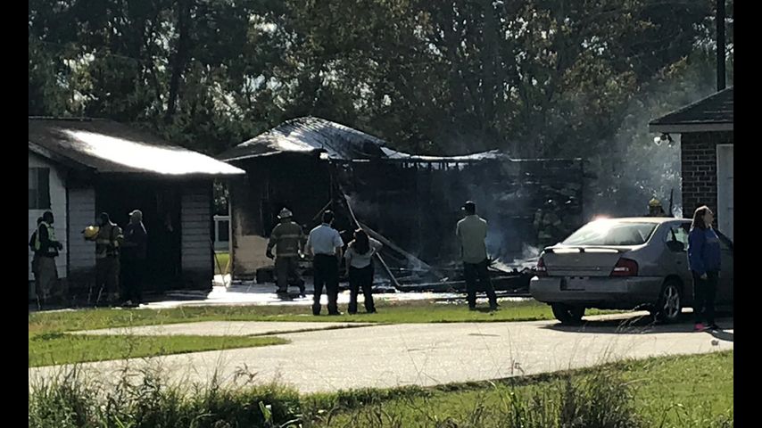 Crews Respond To Large Fire In Ascension Parish