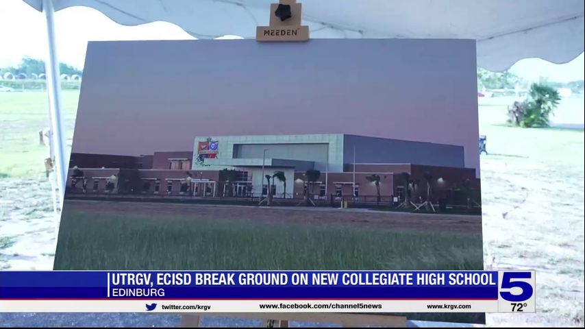 New collegiate high school for Edinburg students to be completed by January 2024