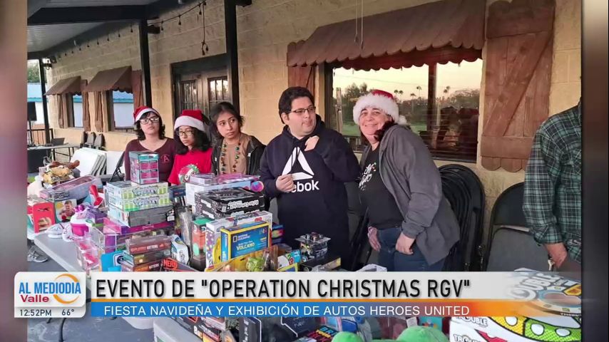 Operation Christmas RGV te invita a un evento navideño en Donna