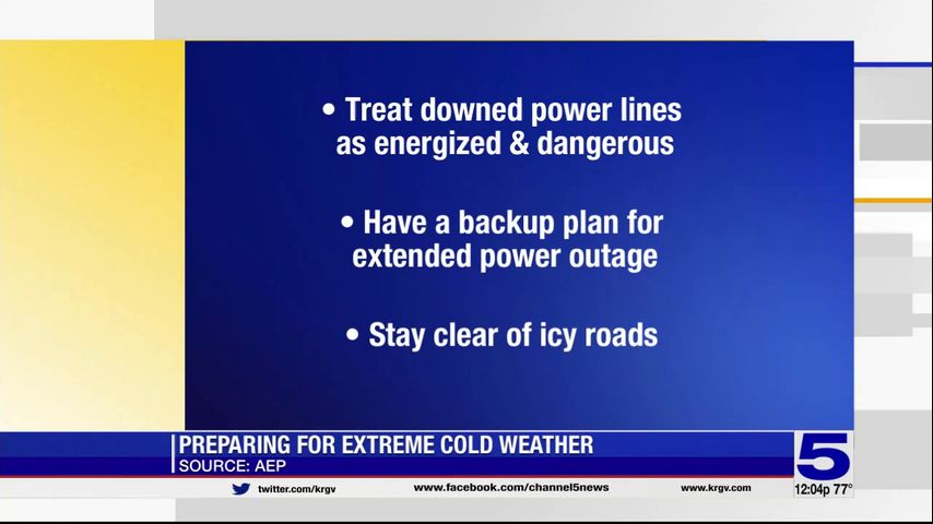 Tips to prepare for cold weather